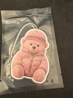 Fashion Pink Teddy Bear Air Freshener